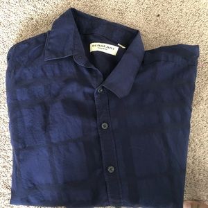 Burberry London button down long sleeve